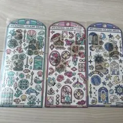 ステンドグラスシール 3種類セット