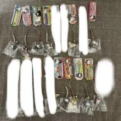 ハローキティご当地キーホルダー根付け10個セット