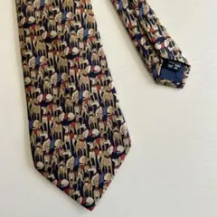 ネクタイ　フェラガモ　犬　グレーハウンド　ウィペット