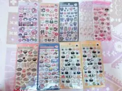 【国内正規品】ボンボンドロップシール　和柄　7枚セット おまけつき