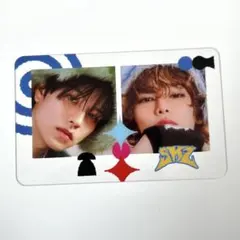 StrayKids Qoo10アルバム特典クリアトレカ　アイエン　スンミン