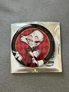 ハズビンホテル　アニメイトカフェ エンジェル・ダスト缶バッジ