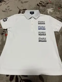 PEARLY GATES ポロシャツ ホワイト
