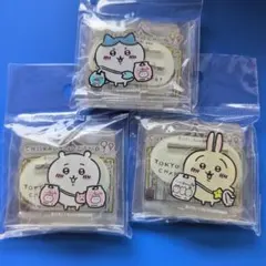 限定❤ちいかわらんど★東京★ 1周年★お買い物★アクリルスタンド３点セット★レア 追加販売】ちいかわ 東京みやげ いろんなTOKYO！アクリル
