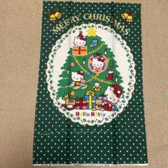 Hello Kitty タペストリー　生地　クリスマス　サンリオ　1998