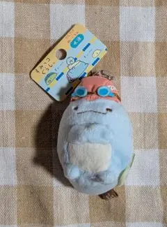 すみっコぐらし とかげ 水泳 ぶらさげ ぬいぐるみ