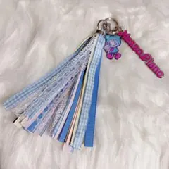 ナルミヤ　メゾピアノ tiny tiny リボンチャーム ブルーベリエちゃん