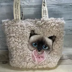 121330 コヤンイサムチョン　アイボリー　ふわふわトートバッグ　クラウディ