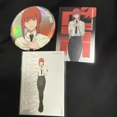 チェンソーマン ベースヤード オーロラ メタルカード ビッグ缶バッジ マキマ