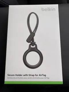 Belkin AirTag用ストラップ　ストラップ付き