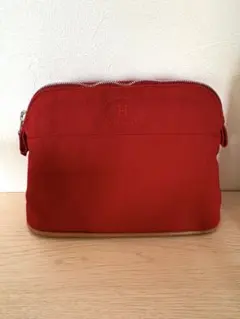 エルメスポーチ・赤