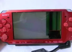SONY PSP-3000 レッド 本体 ジャンク品
