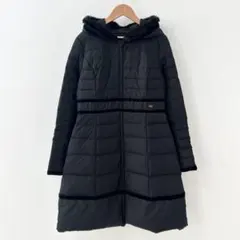 TOCCA フード付き ブラック ロングダウンジャケット HOLIDAY ロングダウンコート / TOCCA | ファッション通販 【公式通販