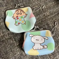 クレヨンしんちゃん がま口財布 小銭入れ2個セット
