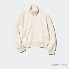 UNIQLOユニクロ/ドライスウェットリラックスブルゾン　XL