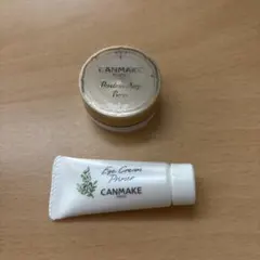 キャンメイク　ポアレスエアリーベース 01、アイクリームプライマーセット