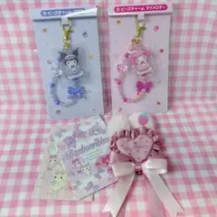 マイメロ マイメロディ クロミ ぼんぼんリボン 一番くじ キーホルダー メモ