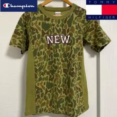 【超レア】Champion × Tommy Hilfiger コラボ 迷彩　M
