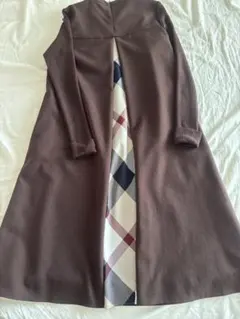 BLUE LABEL リブスリーブAラインドレス
