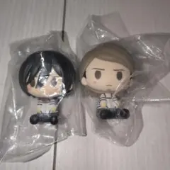 一番くじ 進撃の巨人 ～それぞれの決意～ H賞 ちょこのっこフィギュア 2種