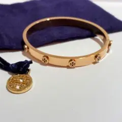 TORY BURCH 2個セット ゴールドロゴ ブレスレット ミサンガ - メルカリ