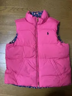 ラルフローレン　リバーシブルダウン　160