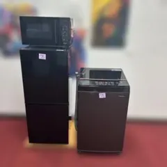 (75) 家電セット 冷蔵庫洗濯機電子レンジ￼のサムネイル