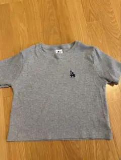 MLB LAドジャース Tシャツ 半袖 グレー L
