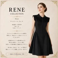 未使用☆'22年Rene/ルネ Winter F&F Dress 36 グリーン - メルカリ