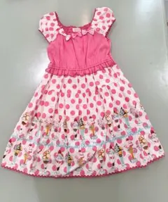 Shirley Temple(シャーリーテンプル)】フルーツラベル ワンピース