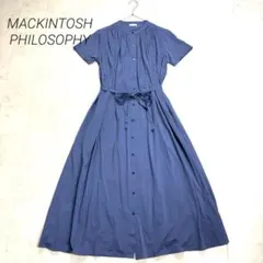 MACKINTOSH PHILOSOPHY★半袖シャツワンピース