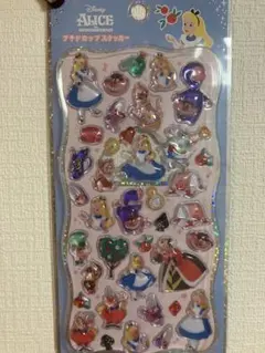 ディズニー アリス ステッカー プチドロップステッカーシール