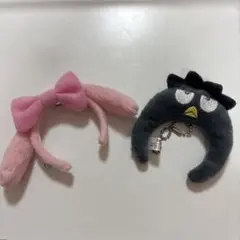 サンリオ シークレットミニカチューシャ　マイメロディー　バツ丸