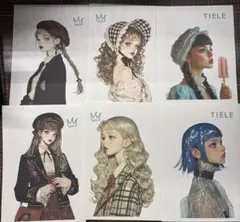 人物ステッカー/女の子ステッカー18枚t/バラ売り可
