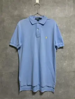 90s ポロラルフローレン ポロシャツ 半袖 刺繍ロゴ インパクト21 古着