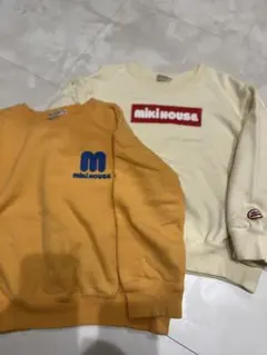専用⭐︎miki HOUSE ミキハウス　トレーナー 2枚セット　スエット