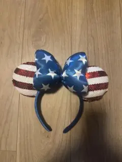 ディズニー ランド・パリ 星条旗デザインカチューシャ