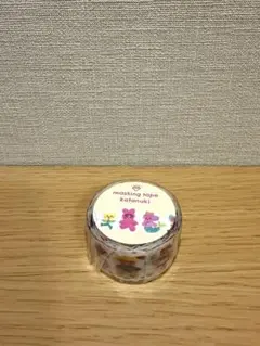 aiueo マスキングテープ かたぬき ちびストーリーワールドのサムネイル