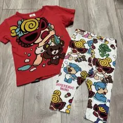 ヒスミニ Tシャツ レギンス 90センチ 赤のサムネイル