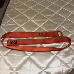 Y-3 ロゴ ウェビングベルト オレンジ 130cmのサムネイル