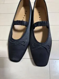 【新品　未使用】MENUE フラットシューズ 24.5cm 今期