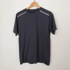 メンズ 半袖 スポーツTシャツ ダークグレー