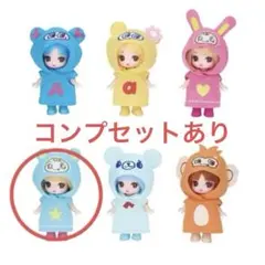 ぷちリカちゃん ナルミヤキャラクターズ ブルーベリエちゃん メゾピアノ