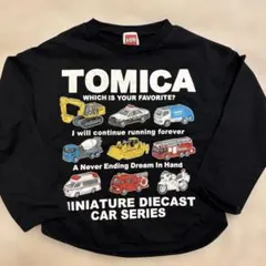 トミカ ミニカーシリーズ 長袖カットソー 110