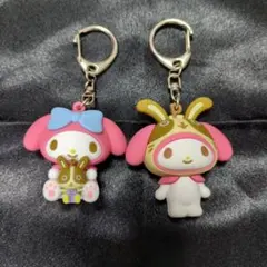 マイメロディコラボ　宇佐美ラバーキーホルダー2つセット　非売品
