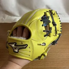 Mizuno Global Elite グローブ イエロー　ダイヤのA 御幸一也 MIZUNO/ミズノ 少年軟式用グローブ ダイヤのA 御幸一也モデル - メルカリ