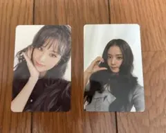 BLACKPINK BORN PINK JISOO カード 2枚セット