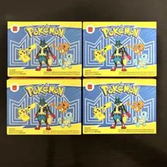 マクドナルド　ハッピーセット　ポケモン第一弾4個セットのサムネイル