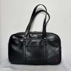 新品 未使用 EASTBOY イーストボーイ スクールバッグ 赤刺繍 黒