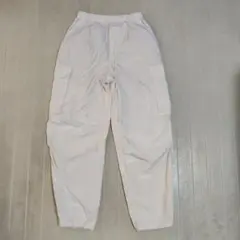 GU ジーユー　クリームホワイトカーゴパンツ　Sサイズ